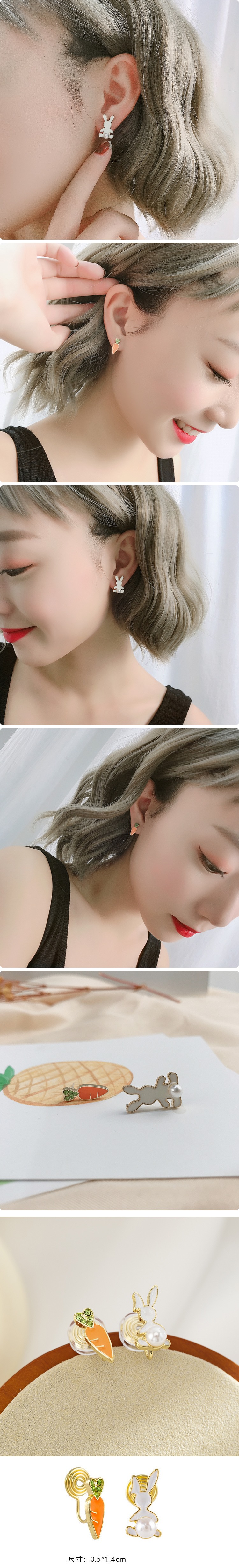 FASHION ACCESSORIESFASHION ACCESSORIES重量:2.20g/只 8 重量:1.89g/只 5.5cm1.3cm